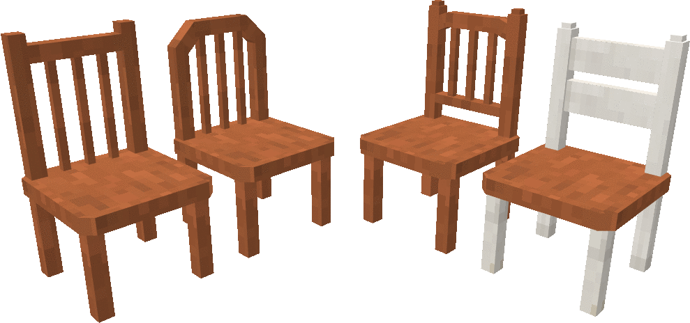 There is four chairs. There four Chairs.